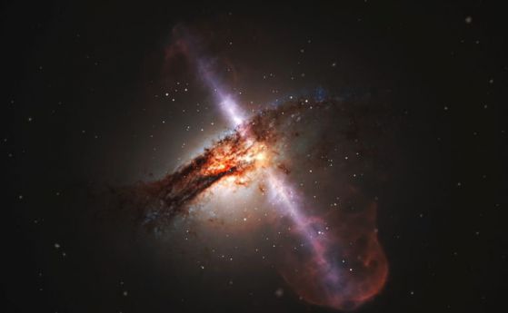 Гигантска черна дупка има редица свойства, озадачаващи учените