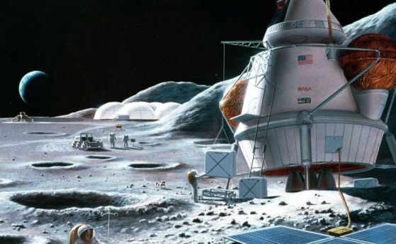 Новият план на НАСА: кацане на Луната през 2021, база - 2031, 10 пъти по-евтино