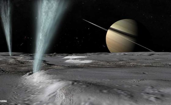Луната на Сатурн, Енцелад има "пухкаво сърце"