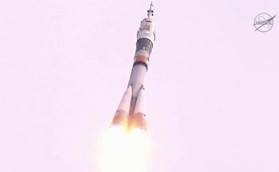 "Союз" стартира с новия екипаж за МКС от Байконур