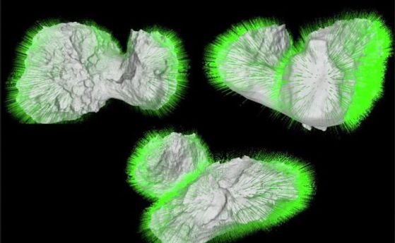 Кометата Чюрумов-Герасименко е резултат от сблъсък на две ядра на протокомети