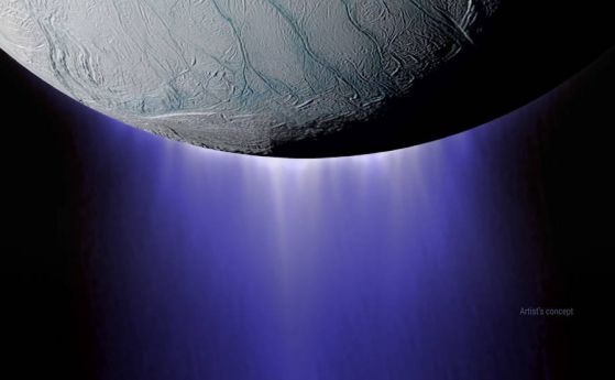 Касини оцеля след гмурването си в гейзерите на Енцелад