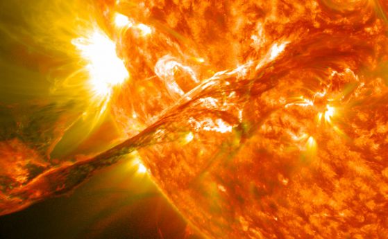 НАСА пусна кадри на Слънцето в Ultra HD качество