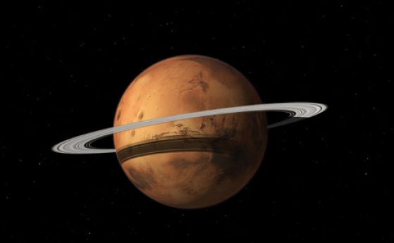 Около Марс може да се получи пръстен като на Сатурн