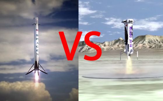 Защо не може да се сравняват космическите апарати New Shepard и Falcon 9 