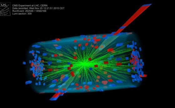 LHC пресъздаде първите мигове след Големия взрив