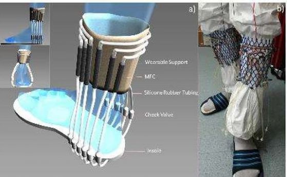 Специални чорапи превръщат урина в електричество 