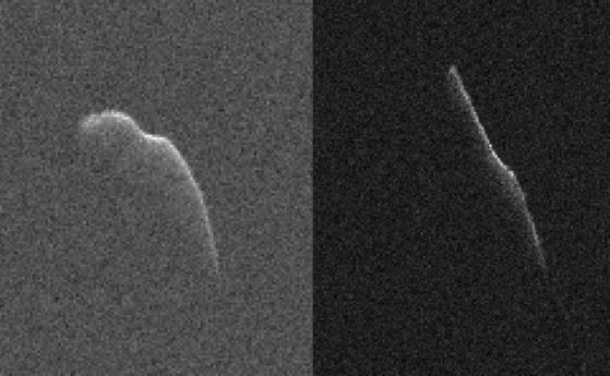 Астрономите  заснеха прелетелия на Бъдни вечер астероид
