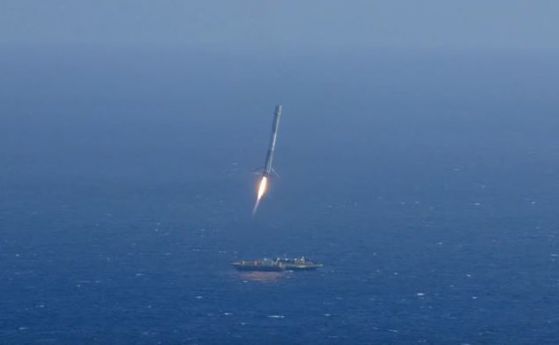 SpaceX отново ще се опита да приземи Falcon 9 на морска платформа