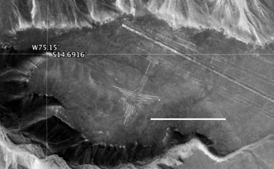 НАСА показа снимки на загадъчните линии на Наска в Перу