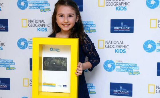 8-годишната Радостина спечели първо място в фотоконкурс на National Geographic за деца