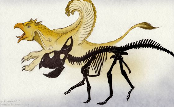 Палеонтология и митология - произход на легендата за грифона