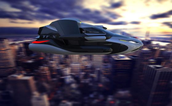 Първата летяща кола ще се появи след 2 години