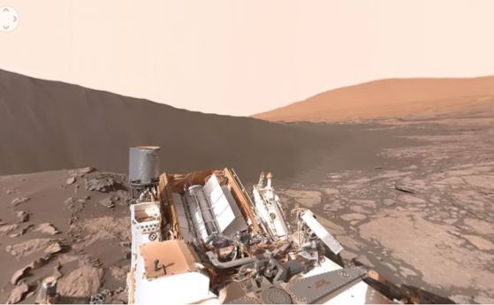 НАСА показа интерактивнa 360° панорама на Марс