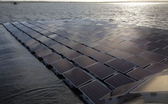 В Европа се строи най-голямата плаваща соларна електростанция