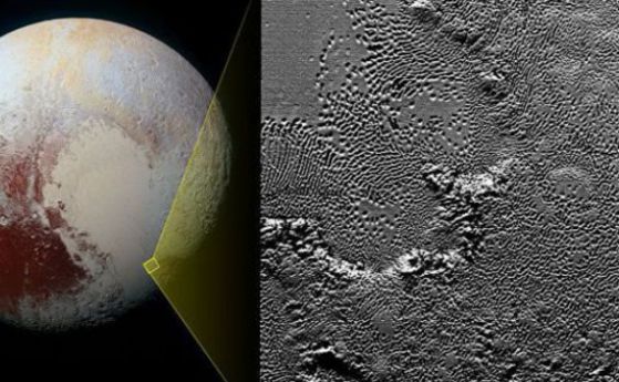 Появиха се първите научни публикации за Плутон по данни на New Horizons