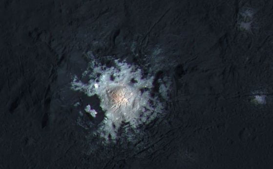 НАСА показа снимки на светлите петна на Церера от 385 км (видео)