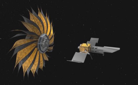 Космически "слънчоглед", засенчващ звездите - един луд проект на НАСА (видео)