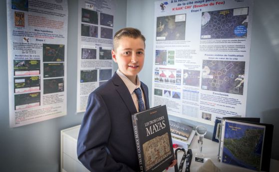 15-годишно момче намира изгубен град на маите по звездна карта