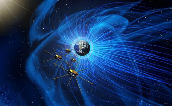 НАСА измери за първи път магнитно присъединяване в космоса (видео)