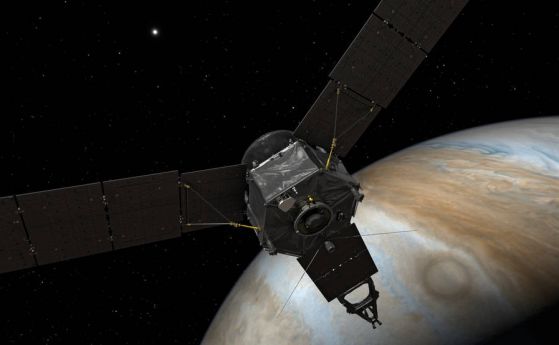 За първи път космически апарат ще надникне в тайните на Юпитер (стрийм и видео)