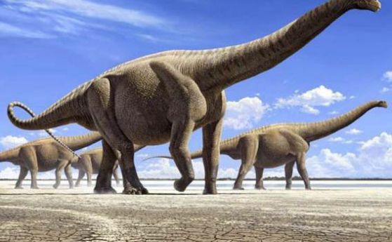 Нов вид гигантски тревопасен динозавър е открит в Сибир