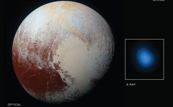 Неочаквано и необяснимо Плутон излъчва рентгенови лъчи