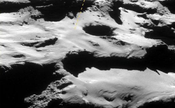 На 30 септември Розета ще се сблъска в Деир ел-Медина на кометата 67P (видео)