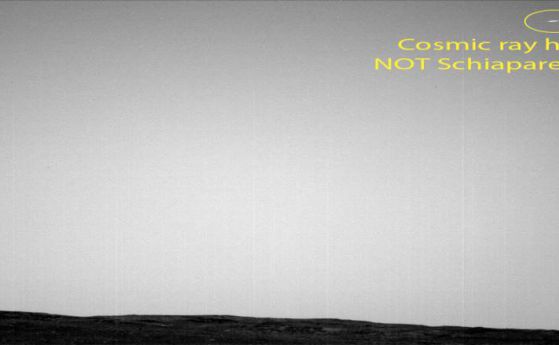 Oпитът на марсохода Opportunity за снимка на Скиапарели е неуспешен