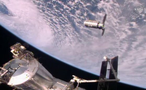 МКС приема първата от 2 години доставка от Orbital АТК