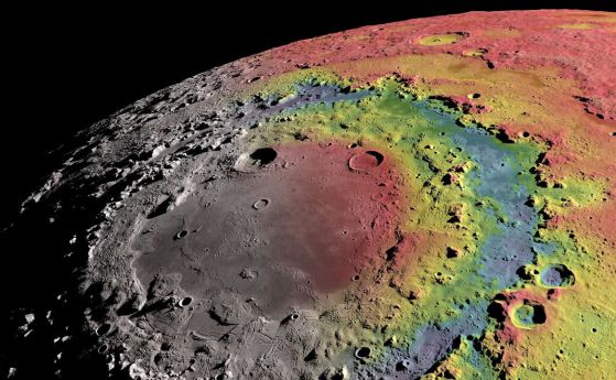 Карта на недрата на Луната разкрива произхода на загадъчен кратер (видео)