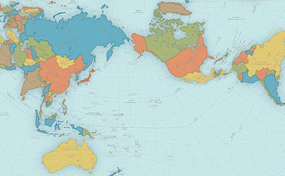Японец създаде най-точната карта на света