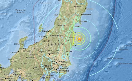 Япония: Земетресение, цунами ... и дори метеор (видео)
