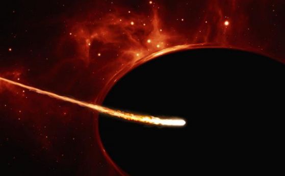 Най-ярката свръхнова се оказа черна дупка, разкъсваща звезда
