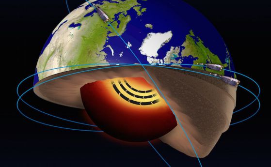 Геофизици откриха желязна струя в ядрото на Земята