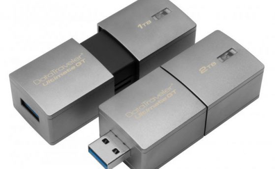 Kingston представи USB-флашка с рекорден обем