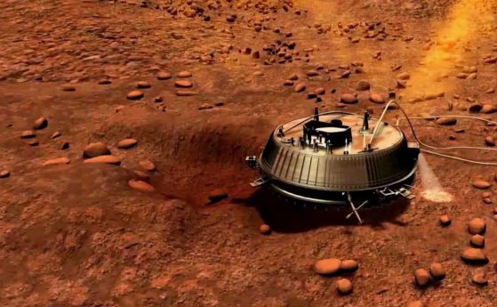 Вижте видео от спускането на сондата Хюйгенс на Титан