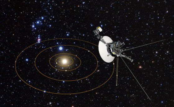 Телескопът Хъбъл картира космическото пътешествие на сондите Вояджър