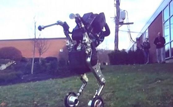 Boston Dynamics показа балансиращ на две колела робот (видео)