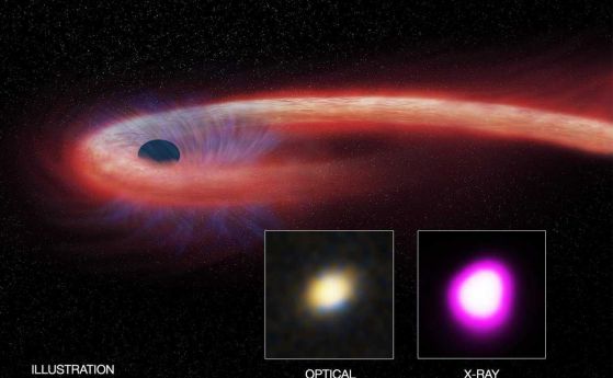 Астрономите откриха най-лакомата черна дупка (видео)
