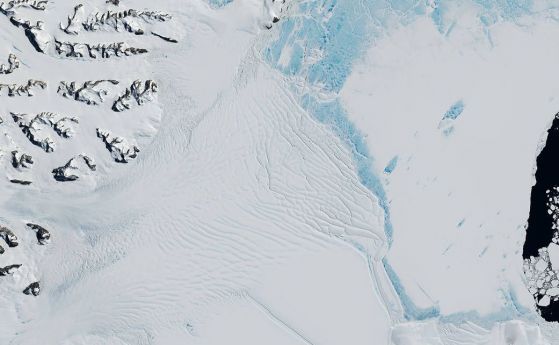Скоро ще се откъсне един от най-големите айсберги в Антарктика