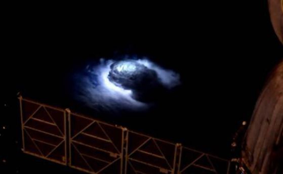 Тайнствени електрически бури са наблюдавани от МКС (видео)