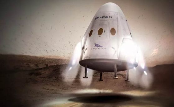 SpaceX отложи полета си до Марс за 2020 година