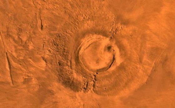 Динозаврите на Земята и вулканите на Марс са изчезнали по едно и също време
