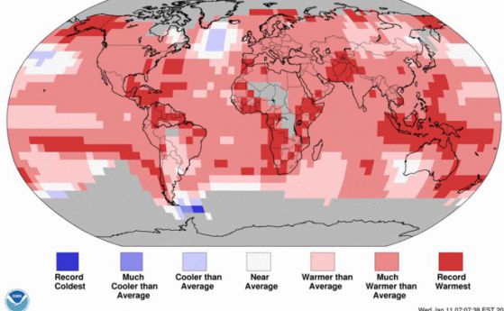 "Екстремните и необичайни" промени в климата от 2016 г. ще продължат и през 2017
