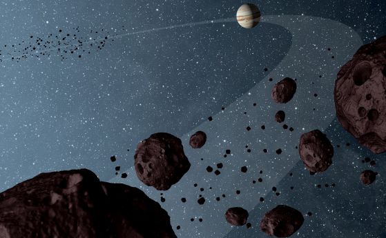Астероидът Bee-Zed обикаля около Слънцето обратно на всички останали (видео)