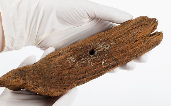 Откриха викингска играчка от дърво (видео)