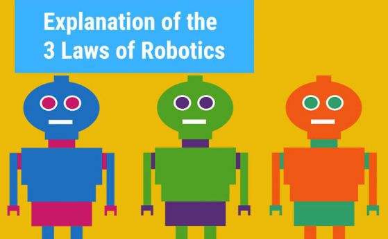 Трите закона на роботиката – история, философия, промени