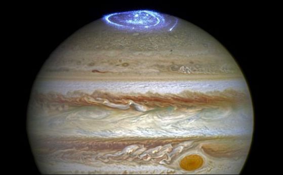 Откриха второ голямо петно на Юпитер (видео)