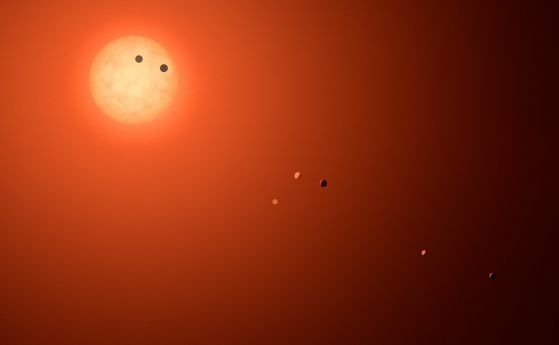 Чуйте симфонията на екзопланетите на TRAPPIST-1 (видео)
